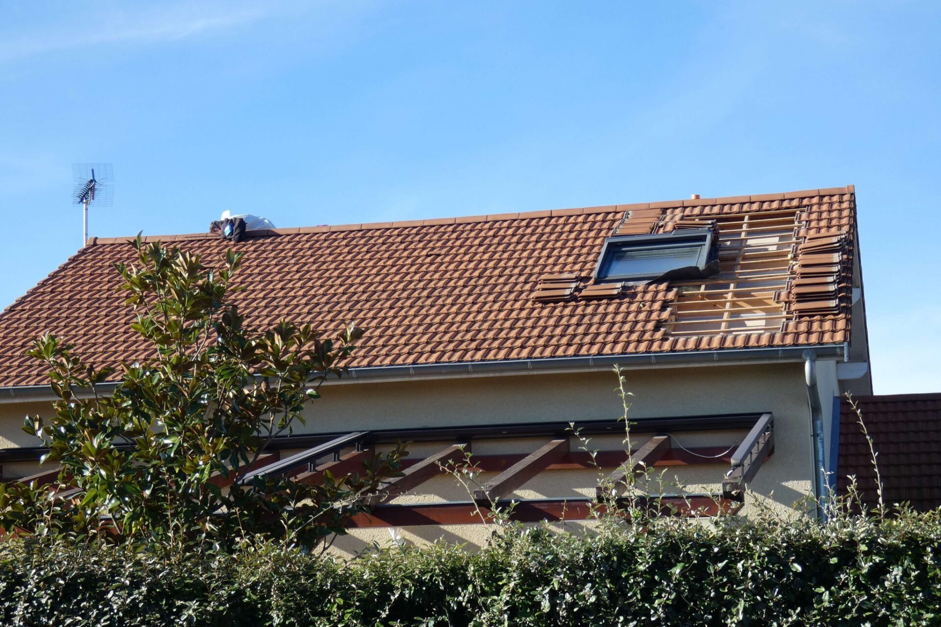 CA1Ouverture du toit - Combles aménagés